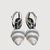 Fabiana Filippi Striped Embellished Pointed Toe Ankle Strap Sandals, Size 40