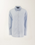 Fabiana Filippi Long Striped Poplin Shirt in Blue
