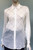 Fabiana Filippi Sheer Embroidered Silk Blouse in Cream, Size 42 