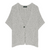 Fabiana Filippi Sequined Knit Cardigan in Ash Grey, Size 42