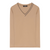 Fabiana Filippi Long Sleeve V-Neck Jersey T-Shirt in Desert Rose, Size 42