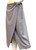 Fabiana Filippi Wool Wrap Skirt in Rock Grey, Size 42