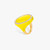Ashaha Candy Yellow Ring, Size 47