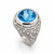 Salima Thakker Labyrinth Topaz Ring, Size 53