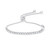 Graziela 18K White Gold Diamond Bolo Bracelet