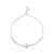 Graziela 18K White Gold Diamond Starburst Bolo Bracelet