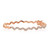 Graziela 18K Rose Gold Rio Diamond Bangle