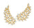 Graziela 18K Yellow Gold Asa Diamond Ear Climbers