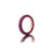 Graziela 18K Rose Gold Rhodolite & Magenta Rhodium 3 Sided Ring