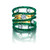 Graziela 18K Yellow Gold Emerald & Diamond Rio Cage Ring