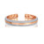 Graziela 18K Rose Gold Ouro Diamond Bangle