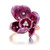 Graziela 18K Rose Gold Purple Titanium Orchid Ring