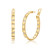 Graziela 18K Yellow Gold Large Alma Dos Rios Diamond Hoop Earrings