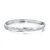 Graziela 18K White Gold Rio Diamond Bangle