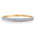 Graziela 18K Yellow Gold Diamond Bahia Bangle