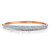 Graziela 18K Rose Gold Diamond Bahia Bangle