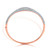 Graziela 18K Rose Gold Diamond Bahia Bangle