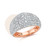 Graziela 18K Rose Gold Diamond Bahia Ring
