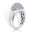 Graziela 18K White Gold & Diamond Summit Bahia Ring