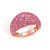 Graziela 18K Rose Gold Pink Sapphire Bahia Ring