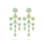 Paul Morelli 18K Yellow Gold Tiered Opal Chandelier Earrings
