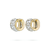 Paul Morelli Two Tone Snap Hoop Earrings, Large