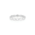 Paul Morelli 18K White Gold Elongated Hex Diamond Ring