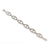 Sylva & Cie. 18K White Gold Diamond Buckle Bracelet, 7"