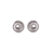 Sylva & Cie. 18K White Gold Swirl Diamond Earrings