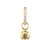 Three Stories Jewelry 14K Yellow Gold Tiny Ladybug Charm (Single)