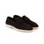 Sophique Milano Essenziale Gomma Suede Loafer in Brown, Size 41