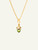 Tamara Comolli MiniMikado 18K Yellow Gold Pendant with Peridot