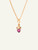 Tamara Comolli MiniMikado 18K Rose Gold Pendant with Rose Tourmaline