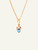 Tamara Comolli MiniMikado 18K Rose Gold Pendant with Swiss Topaz