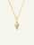 Tamara Comolli MiniMikado 18K Yellow Gold Pendant with Diamond Pavé