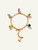 Tamara Comolli Mikado 18K Rose Gold Flamenco Charm Bracelet in 'Aurora'
