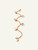 Tamara Comolli Mikado 18K Rose Gold Flamenco Charm Bracelet in 'Blush'