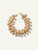 Tamara Comolli Mikado 18K Yellow Gold Flamenco Bracelet with Diamond Pavé