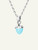 Tamara Comolli Mikado 18K White Gold Bouquet Pendant with Turquoise