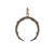 Sylva & Cie. 14K Rose Gold Mimi's Champagne Horseshoe Pendant