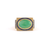 Sylva & Cie. 18K Yellow Gold Jade, Sapphire and Diamond Renee Ring, Size 7 1/2