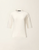 Fabiana Filippi Lightweight Sequin Crewneck Sweater in White