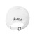Kerri Rosenthal Baseball Hat Heart Patch in White/Black