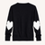 Kerri Rosenthal Patchwork Cotton Pullover in Black