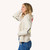 Kerri Rosenthal Fringe Shawl Collar Cardigan in Chalk