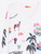 Vilagallo Quirky Printed Jersey in White, Size Medium
