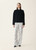 Fabiana Filippi Double Wool Shirt Jacket in Midnight Blue