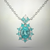 Paul Morelli Platinum Pinpoint Paraiba Pendant