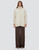 Herno Resort Cashmere and Silk Coat in Ivory