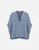 Herno Resort Double Wool Coat in Light Blue